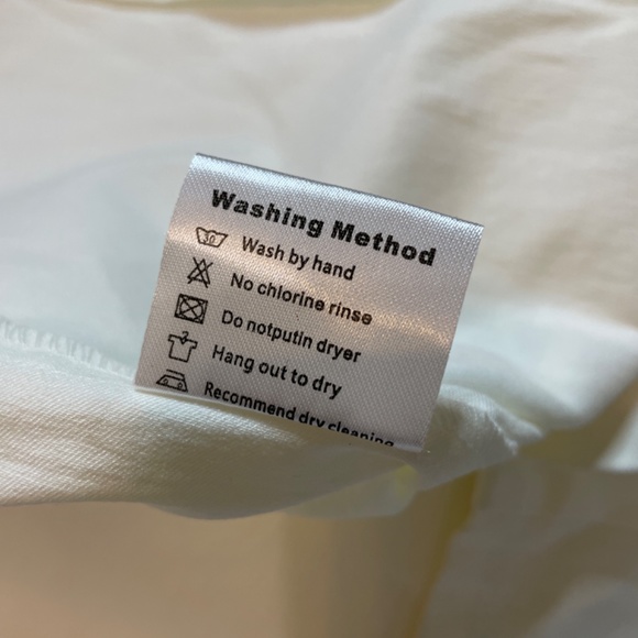 Stunning White vintage style pinup cocktail dress 50s 60s - Picture 13 of 13